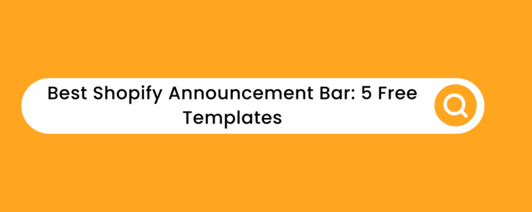 best shopify announcement bar